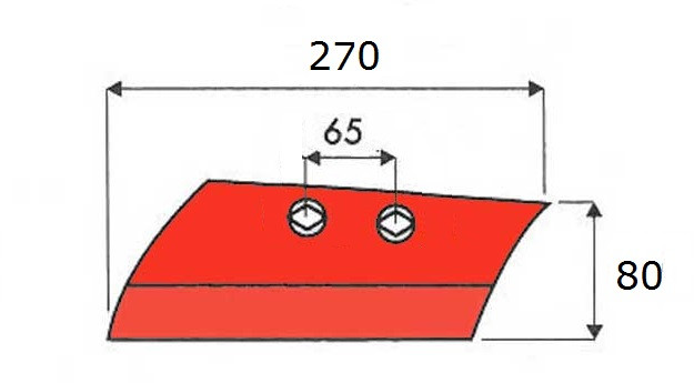 SOC DE RASETTE - GAUCHE - KUHN/HUARD - ADAPT - 631107