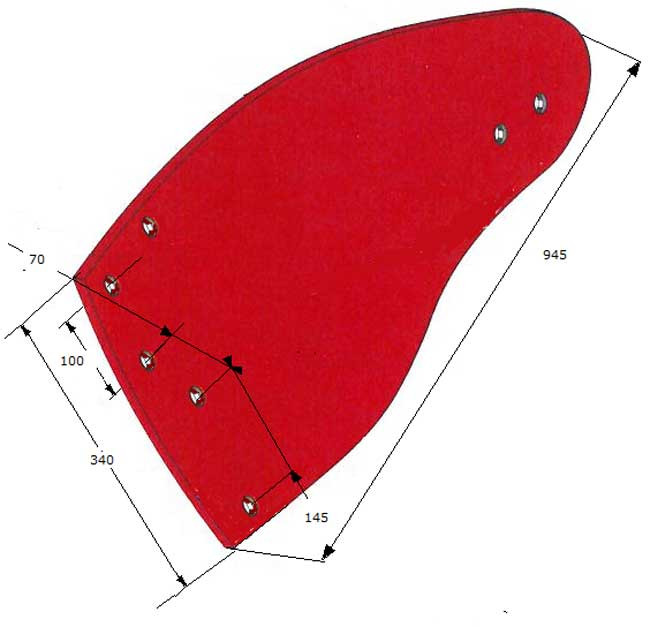 VERSOIR - GAUCHE - VOGEL-NOOT - ADAPT - PK800209 - 7 TROUS