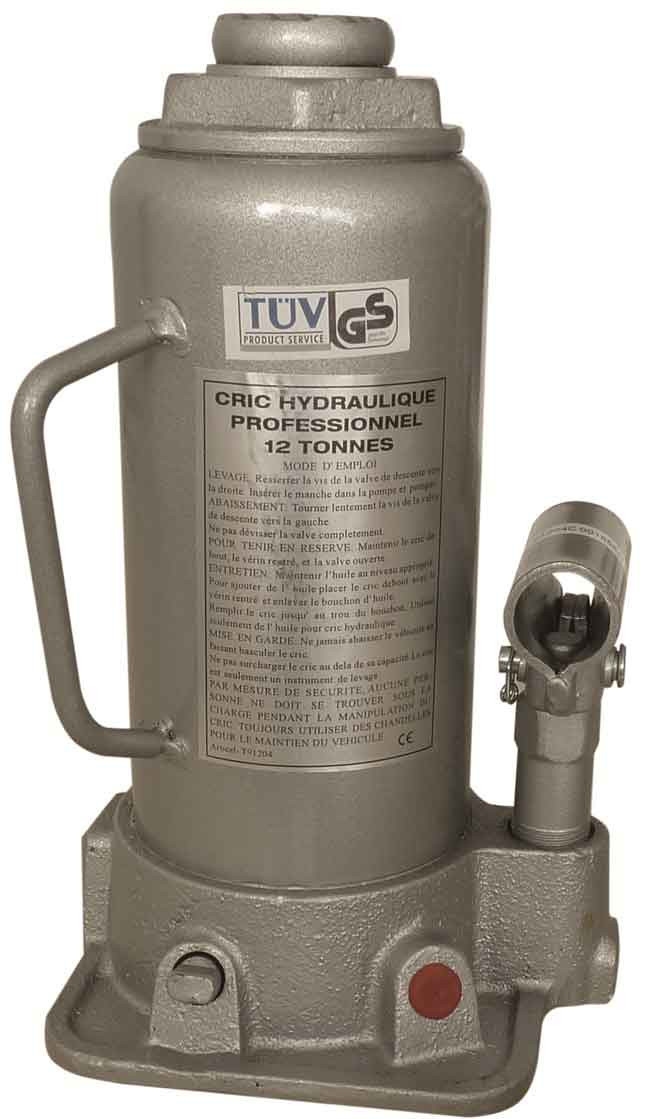 CRIC HYDRAULIQUE 12T -CE- GRIS