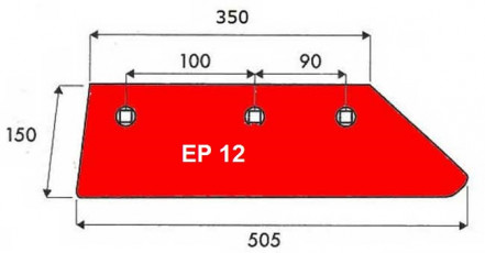 SOC CARRELET - DROITE - GRÉGOIRE-BESSON - ADAPT - 172614 - 16' - EP. 12 MM