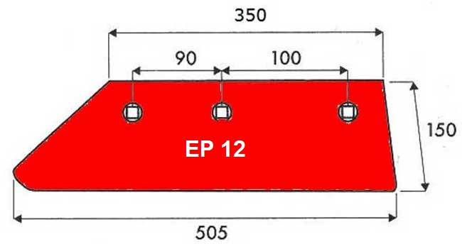 SOC CARRELET - GAUCHE - GRÉGOIRE-BESSON - ADAPT - 172613 - 16' - EP. 12 MM