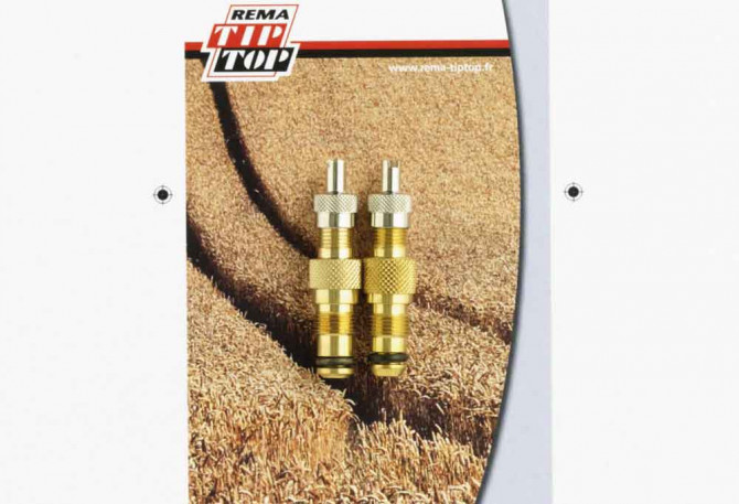 EMBOUTS DE VALVE AIR ET EAU x2