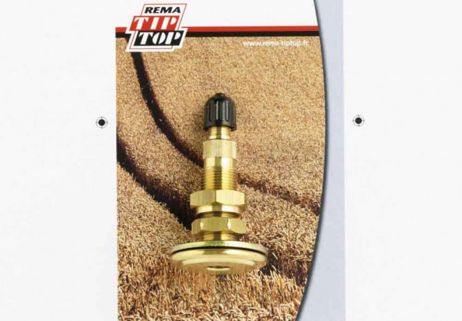 VALVE AIR ET EAU À PIED MÉTALLIQUE