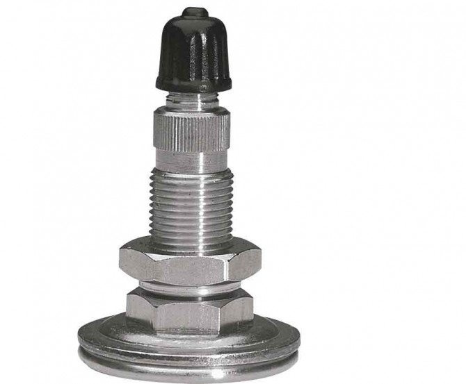 VALVE AIR ET EAU PIED MÉTALLIQUE