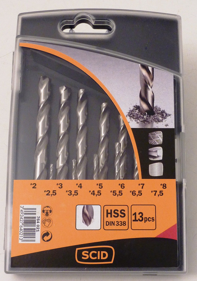 FORET METAUX / COFFRET HSS DIN 338 /10