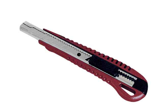 COUTEAU UNIVERSEL EN MÉTAL, 9MM KRAFTWERK (implant 2ml)