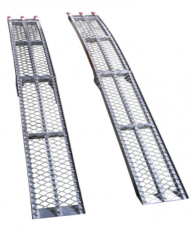 JEU DE RAMPES ALU PLIABLE 225X29 680 KG/PAIRE