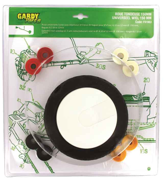 ROUE Ø 150 MM POUR TONDEUSE