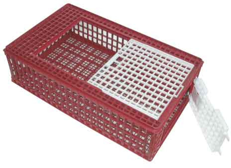 CAGE DE TRANSPORT VOLAILLES PVC  95X57X24CM - SUR DEMANDE