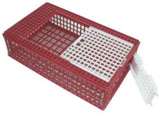 CAGE DE TRANSPORT VOLAILLES PVC  95X57X24CM - SUR DEMANDE