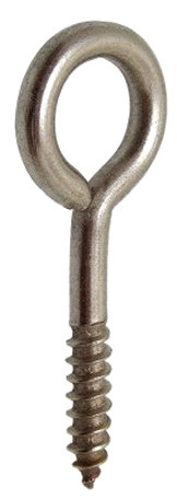 PITON FILET BOIS QUALITÉ INOX, 7X140, BOÎTE DE 50