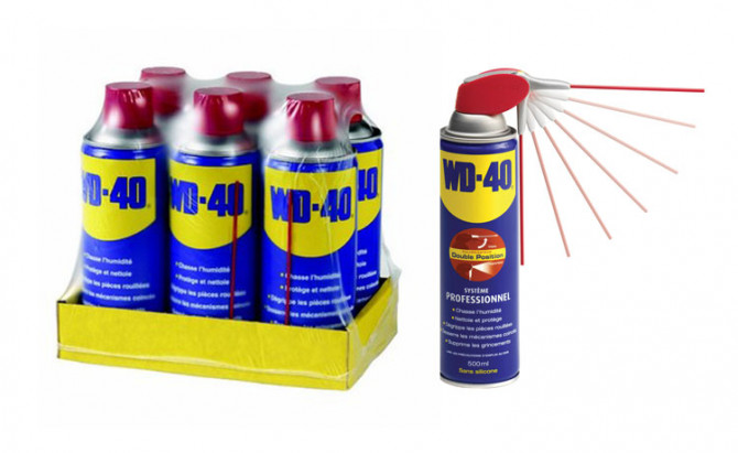 DEGRIPPANT WD40 500 ml - Carton de 6