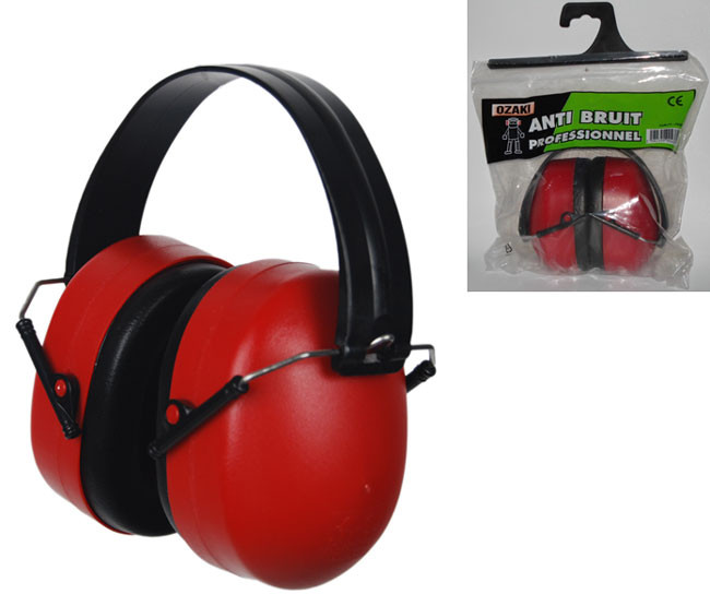 CASQUE ANTI-BRUIT PROFESSIONNEL 26 dB AVEC MONTURE REGLABLE - sachet brochable