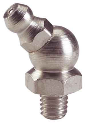 GRAISSEURS «BEC» 45° HYDRAULIQUES (DIN 71412) 8X100