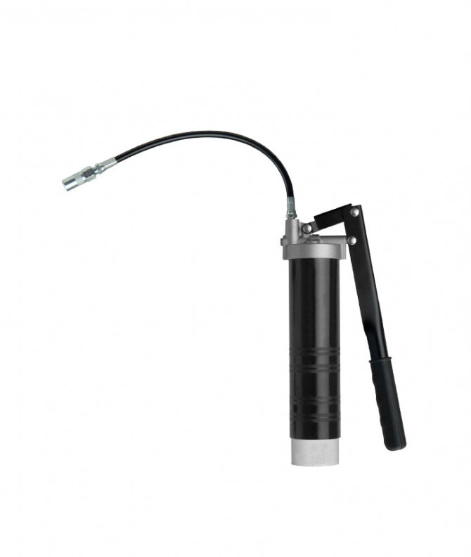 POMPE A GRAISSE POUR CARTOUCHE A VISSER + FLEXIBLE + AGRAFE