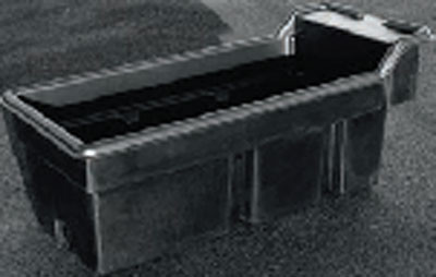 BAC DE STABULATION 200L 1400mm x 600mm x 570mm