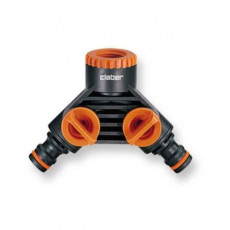 RACCORD DOUBLE ROBINET - SOUS BLISTER (IMPLANT 1&2) - @