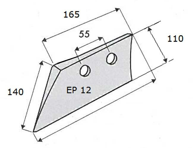 SOC DE RASETTE - GAUCHE - GRÉGOIRE-BESSON - ADAPT - 19113 - EP. 12 MM