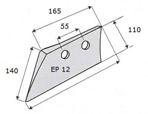 SOC DE RASETTE - GAUCHE - GRÉGOIRE-BESSON - ADAPT - 19113 - EP. 12 MM